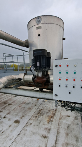 Réparation pompe double GRUNDFOS TPD 80 15 kW : l’expertise atelier et terrain Motralec