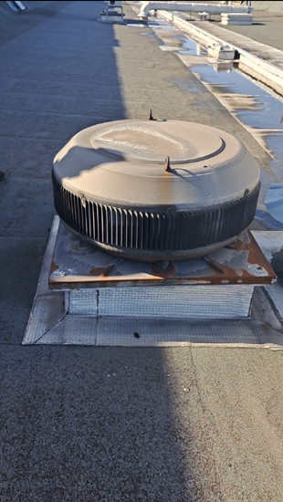 Remplacement de tourelles de ventilation en toiture terrasse à Paris