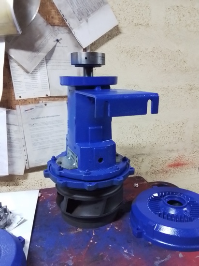 Réparation d’une pompe KSB ETANORM G 150-250 : une remise en état complète réalisée par MOTRALEC