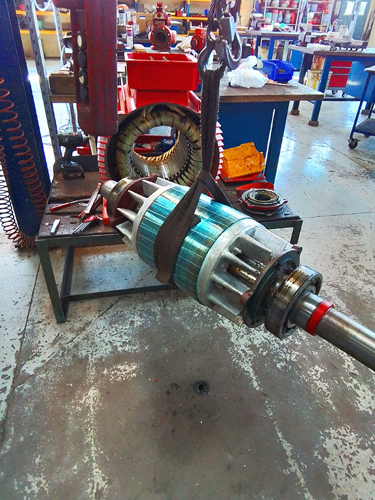 Réparation d’un moteur électrique 75 kW : l’expertise Motralec au service de la performance industrielle