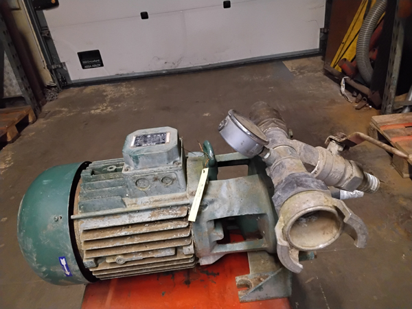 Remplacement roulements moteur + joints de corps + garniture mecanique + refection arbre moteur Pompe Dab K 70/300 T