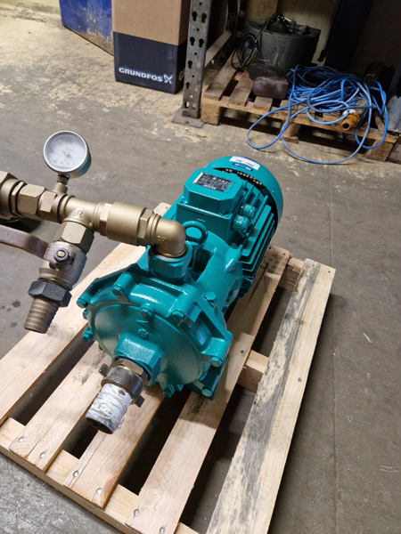 Remplacement roulements moteur + joints de corps + garniture mecanique + refection arbre moteur Pompe Dab K 70/300 T