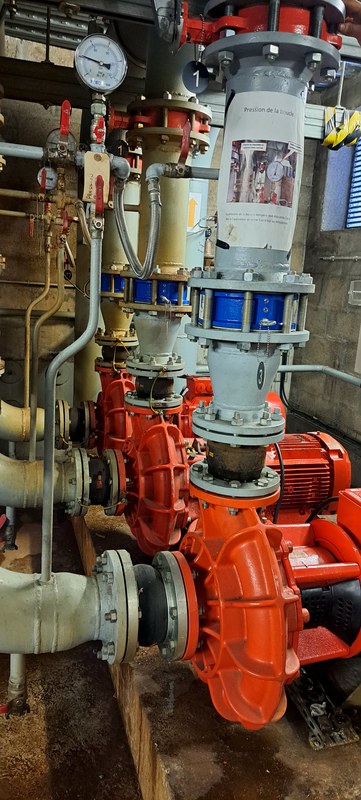 Remplacement d'une pompe Wilo Atmos Giga-B et clapets à Thiais (Val-de-Marne, 94320)