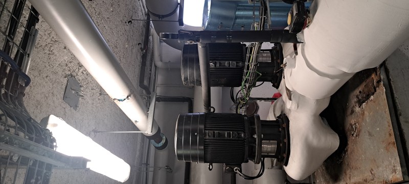 Remise en état d'une pompe d'eau glacée Grundfos TPD 150-220 à Colombes (Hauts-de-Seine, 92700)