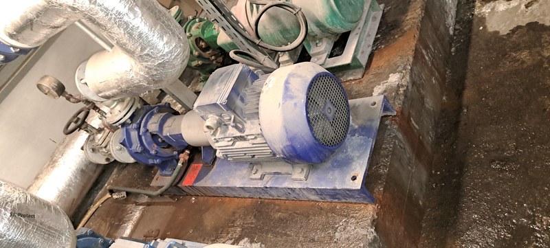 Remise en état d'une pompe de chauffage KSB Etanorm 11 kW à Paris 13e (75013)