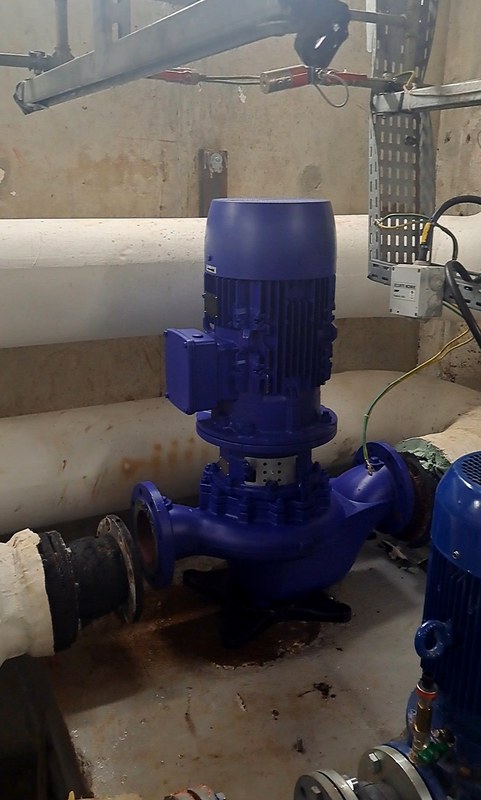 Remplacement d'une pompe de chauffage KSB Etaline à Puteaux (Hauts-de-Seine, 92800)