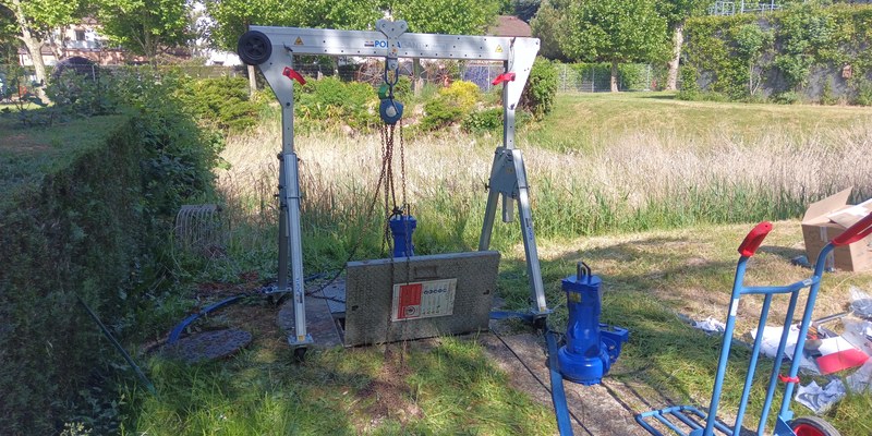 Remplacement de 2 pompes de relevage KSB Amarex à Vélizy-Villacoublay (Yvelines, 78140)