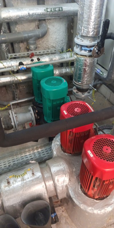 Remplacement d'une pompe par un groupe double Wilo à Paris 8e (75008) - Motralec