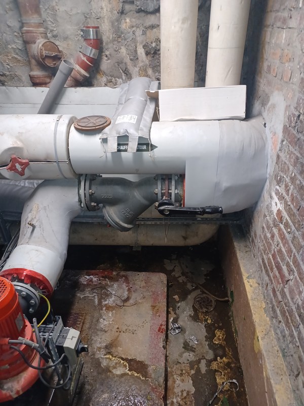 Remplacement d'une pompe de chauffage Salmson JRC410 à Paris 19e (75019)