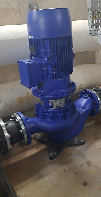 Remplacement d'une pompe de chauffage KSB Etaline à Puteaux (Hauts-de-Seine, 92800)