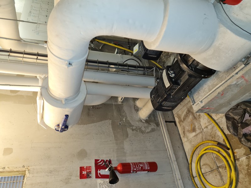 Remplacement de 6 pompes d'eau glacée Grundfos NBE à Rueil-Malmaison (Hauts-de-Seine, 92500)