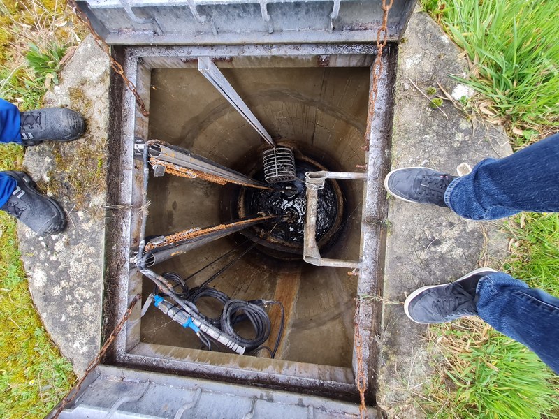 Remplacement de 2 pompes de relevage KSB Amarex à Vélizy-Villacoublay (Yvelines, 78140)