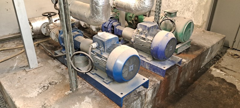 Remise en état d'une pompe de chauffage KSB Etanorm 11 kW à Paris 13e (75013)