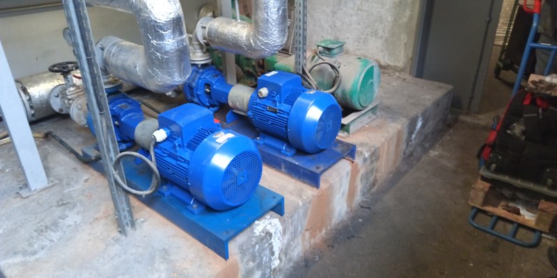 Remise en état d'une pompe de chauffage KSB Etanorm 11 kW à Paris 13e (75013)