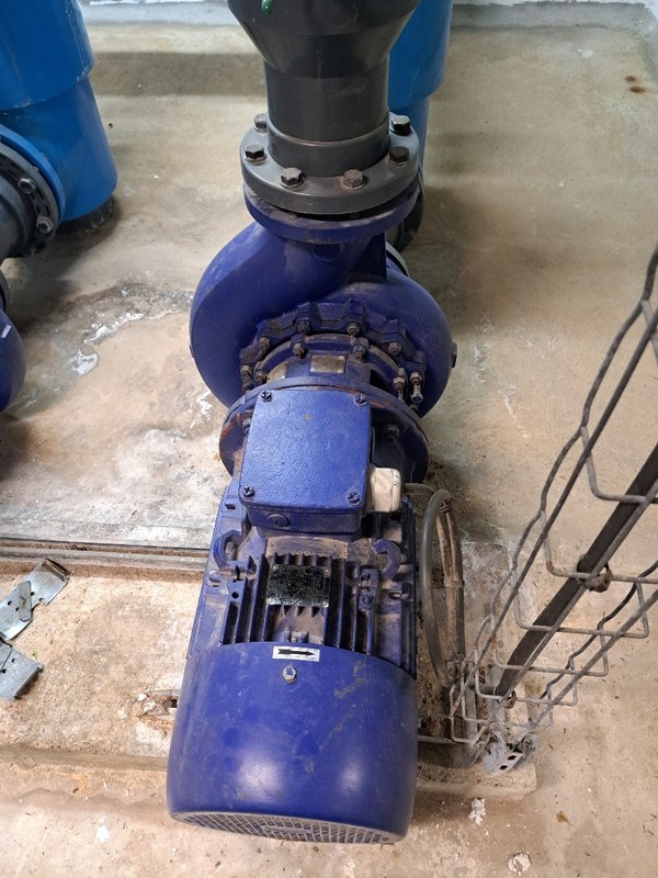 Remise en état d'une pompe KSB ETB 150-125-250 à Lésigny (Seine-et-Marne, 77150) - Motralec