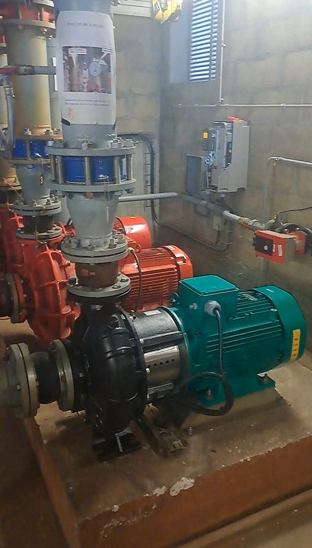 Remplacement d'une pompe Wilo Atmos Giga-B et clapets à Thiais (Val-de-Marne, 94320)