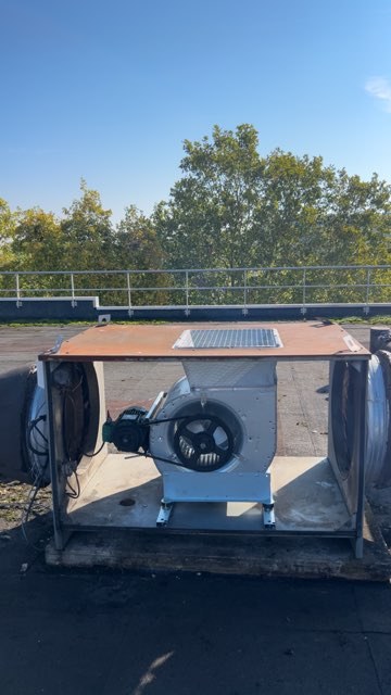 Remise en état d'un ventilateur d'extraction à Bonnières-sur-Seine (Yvelines, 78270)