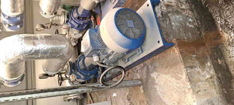Remise en état d'une pompe de chauffage KSB Etanorm 11 kW à Paris 13e (75013)