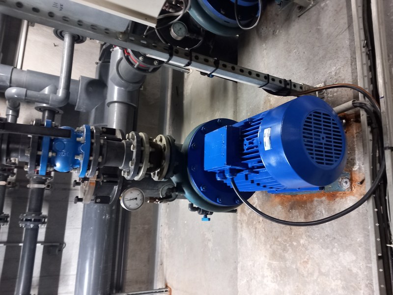 Remise en état d'une pompe de bassin Calpeda NM4 à Gennevilliers (Hauts-de-Seine, 92230)