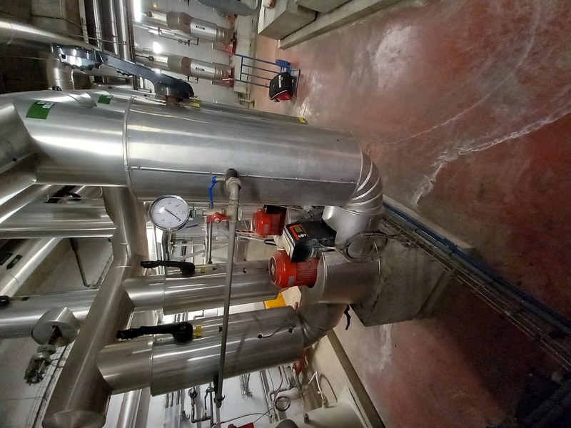 Remise en état d'une pompe d'eau glacée Salmson LRE208 à Saint-Denis (Seine-Saint-Denis, 93200)