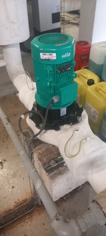Remise en état d'une pompe Wilo IL 50/270 à Paris 13e (75013)