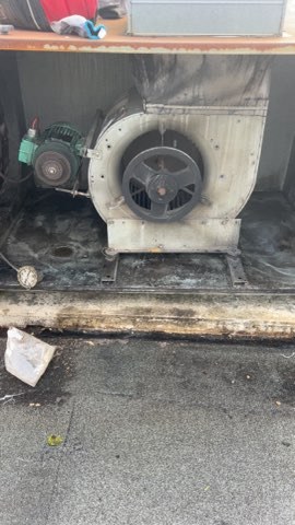 Remise en état d'un ventilateur d'extraction à Bonnières-sur-Seine (Yvelines, 78270)