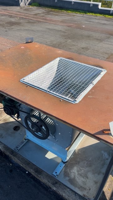 Remise en état d'un ventilateur d'extraction à Bonnières-sur-Seine (Yvelines, 78270)