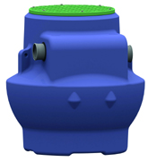 Séparateur de graisses enterré en polyéthylène Sfa SANIGREASE SU 1/1.5/2/3/4