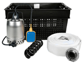 Pompe vide-cave de relevage pour eaux claires Sfa SANISUB STEEL 50 A KIT D'URGENCE (3308815082639)