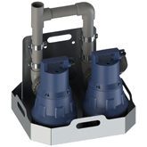 Kit de relevage avec pompes submersibles pour eaux claires Sfa RAINKIT SANISUB 800 (3308815096568) (3308815096568)