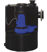 Station de relevage pour eaux usées à roue vortex Sfa SANICUBIC 1 VX W80