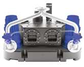 Station de relevage à poser double pompe avec dilacération Sfa SANICUBIC 2 GR HP S L