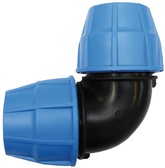 Raccord de réparation polypropylène pour tube polyéthylène Sferaco 1012 Manchon coudé 90°