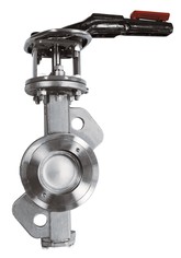Robinet papillon acier inox à oreilles de centrage Sferaco 1116