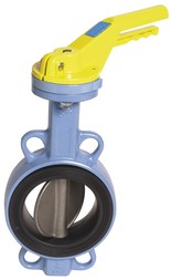 Robinet papillon à oreilles de centrage pour gaz Sferaco 1141