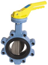 Robinet papillon à oreilles taraudées pour gaz Sferaco 1181