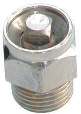 Purgeur nickelé à carré pour installation de chauffage Sferaco 1319 Purgeur nickelé à carré de 4 mm