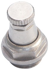 Purgeur nickelé à volant pour installations de chauffage Sferaco 1320