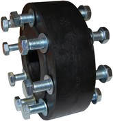 Manchon antibruit en élastomère à inserts taraudés PN10 Sferaco 1509 EPDM acier