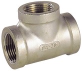 Raccord en T femelle en inox fileté BSP Sferaco 2003
