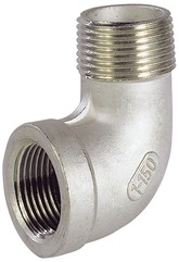 Raccord inox coude 90° mâle - femelle fileté Sferaco 2010