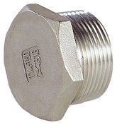 Raccord inox bouchon mâle hexagonal modèle évidé Sferaco 2022