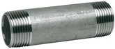 Raccord inox 316 mamelon tube standard taraudé Sferaco 2038 Longueur 100 mm
