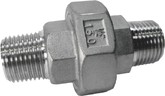 Raccord de réparation union inox mâle-mâle à portée conique Sferaco 2062 Mâle mâle