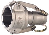 Raccord rapide à cames cannelé en inox Sferaco 2243 Coupleur C