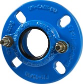 Bride libre de raccordement pour réseaux d'eau Sferaco 2504 PN10/16 Joint EPDM