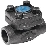 Clapet à piston à ressort femelle femelle en acier forgé Sferaco 313