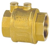 Clapet de non-retour femelle femelle avec purges Sferaco 315