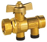 Clapet antipollution et vanne à sphère pour réseau d'eau potable Sferaco NON RETOUR 324 SCUDOBALL 3041