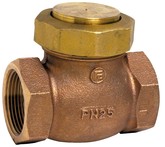 Clapet de non-retour à levée verticale en bronze Sferaco NON RETOUR 354 OBTURATEUR PTFE
